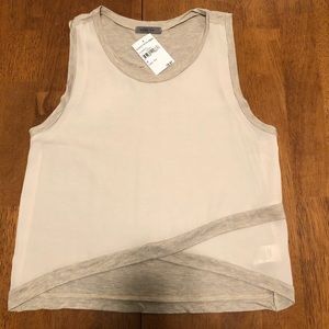 Asymmetrical Hem Crop Top